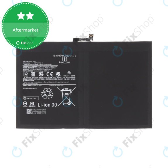 Batteria per Xiaomi Redmi Pad SE, BN81, 8000mAh