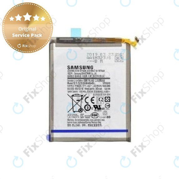 Batteria per Samsung A30 A305F, A30s A307F, A50 A505F, EB-BA505ABU, GH82-19269A, GH82-21183A, 4000mAh, Genuine Service Pack