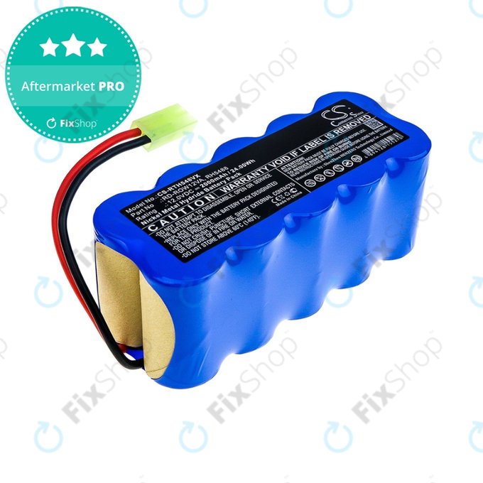 Batteria per Rowenta RH-seriess, RS-seriess, Tefal TY-seriess, RD-ROW12VA, RH5488, Ni-MH, 2000mAh, 12V, HQ