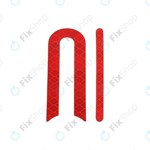 Set completo adesivi riflettenti per Xiaomi Mi Electric Scooter 2 M365, Red