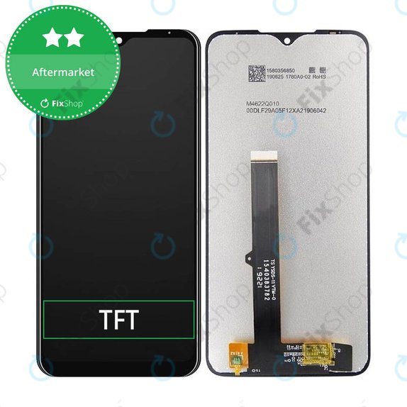 Schermo LCD per MotGoldla Moto G8 Plus, Vetro touch senza cornice