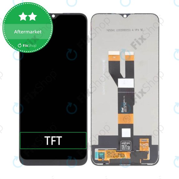 Schermo LCD per Realme C11 2021 RMX3231, Vetro touch senza cornice