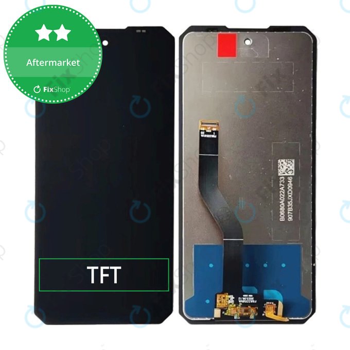 Schermo LCD per Oukitel WP30 Pro, Vetro touch senza cornice
