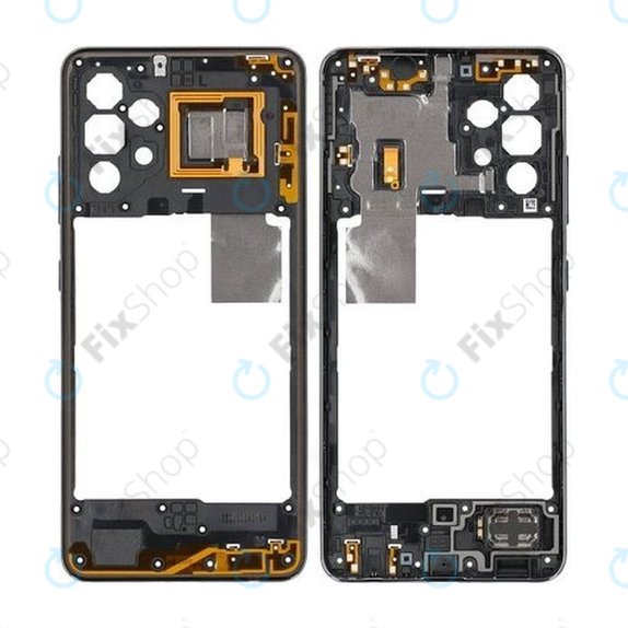 Telaio centrale per Samsung A32 4G A325F, Awesome Black, GH97-26181A, Genuine Service Pack