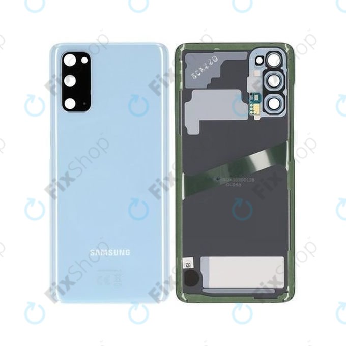 Cover batteria per Samsung S20 G980F, Cloud Blue, GH82-22068D, GH82-21576D, Genuine Service Pack