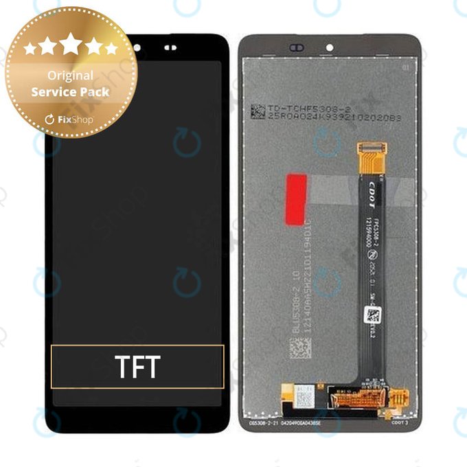 Schermo per Samsung Xcover 5 G525F, Vetro touch senza cornice, GH96-14254A, Genuine Service Pack