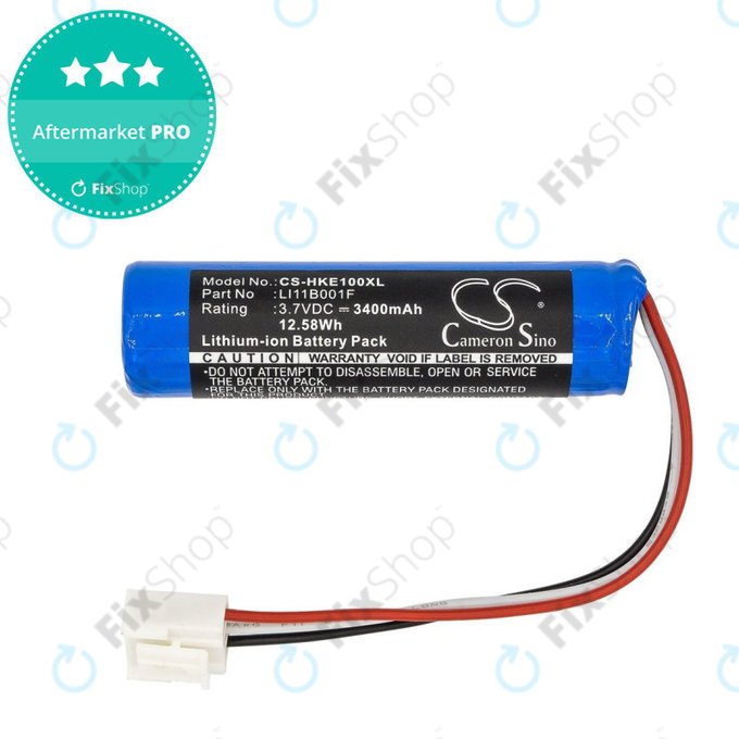 Batteria per Harman/Kardon Onyx Studio 1, 2, LI11B001F, Li-Ion, 3400mAh, 3.7V, HQ