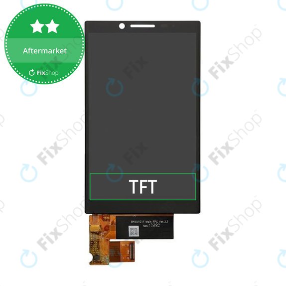 Schermo LCD per Blackberry Key2, Vetro touch senza cornice