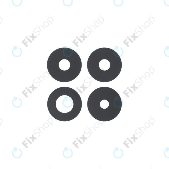 Vetro fotocamera posteriore per Xiaomi Redmi Note 14 Pro 4G 24116RACCG, Black