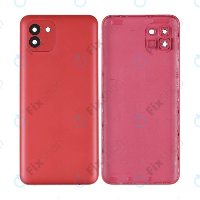 Cover batteria per Samsung A03 A035G, Red