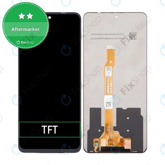 Schermo LCD per Vivo Y36 V2247, Vetro touch senza cornice