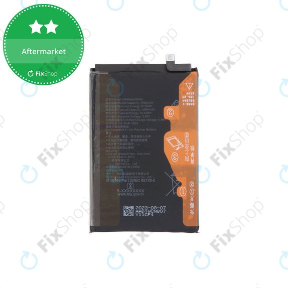 Batteria per Honor X7b, HB4966A2EGW, 6000mAh