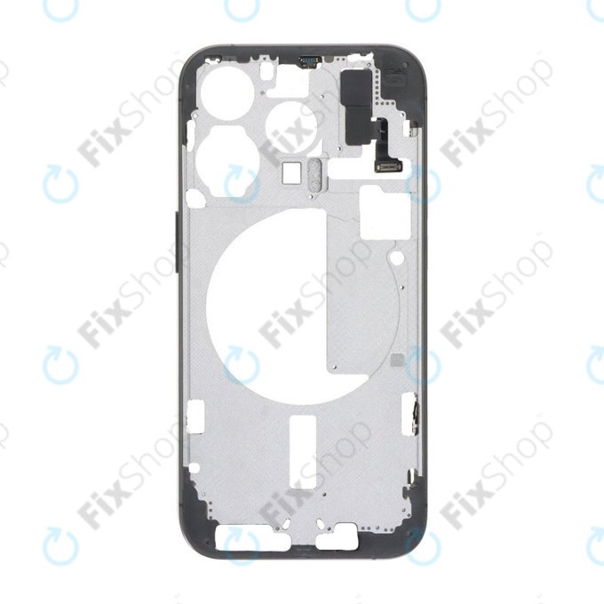 Telaio centrale per iPhone 15 Pro, Black Titanium