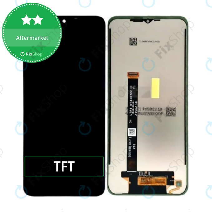 Schermo per Samsung Xcover 7 G556B, Vetro touch senza cornice