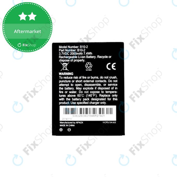 Batteria per Caterpillar CAT B15, B10-2, 2000mAh