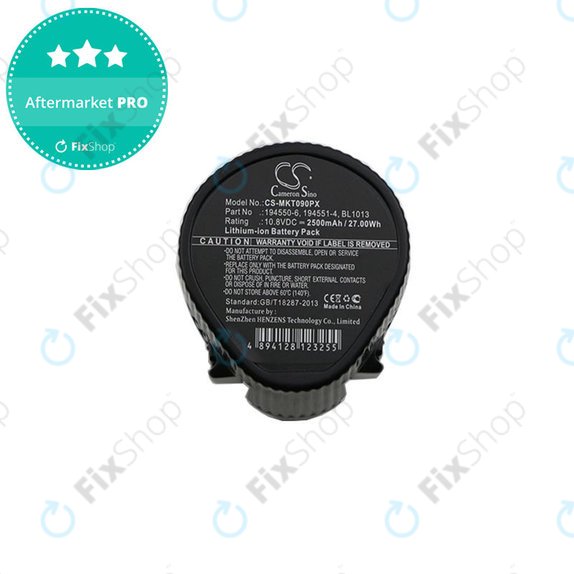 Batteria per Makita CC300, LC01, JV100, 194550-6, Li-Ion, 2500mAh, 10.8V, HQ
