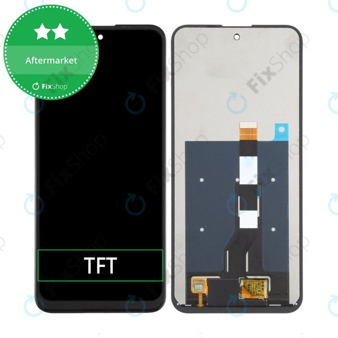 Schermo LCD per Nokia X20 TA-1341 TA-1344, Vetro touch senza cornice