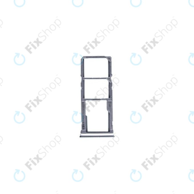 Vassoio SIM per Xiaomi Redmi Note 8T, Moonlight White, 48200000013W, Genuine Service Pack