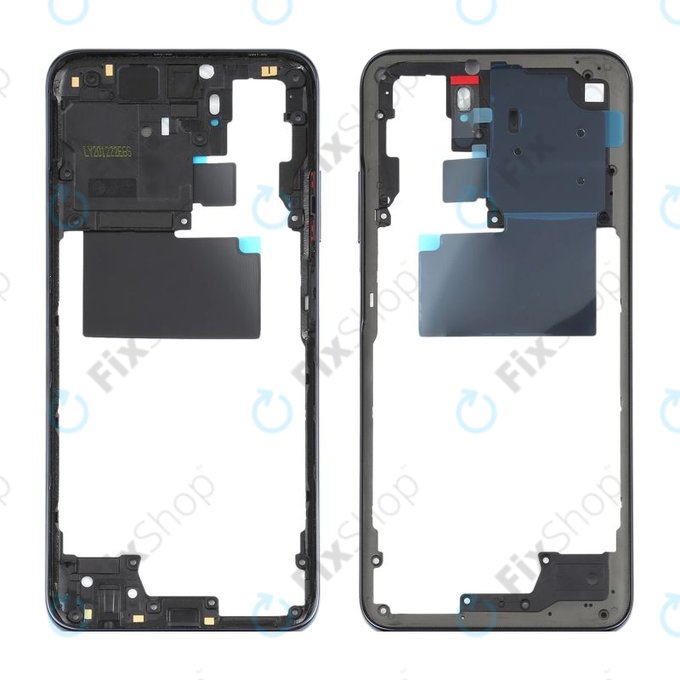 Telaio centrale per Xiaomi Redmi Note 10, Grigio onice