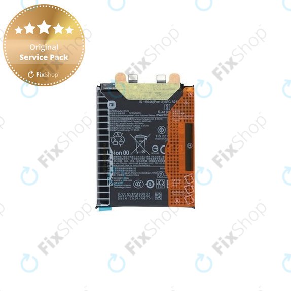 Batteria per Xiaomi 14 23127PN0CC, BP4Q, 1330102000115B, 4610mAh, Genuine Service Pack