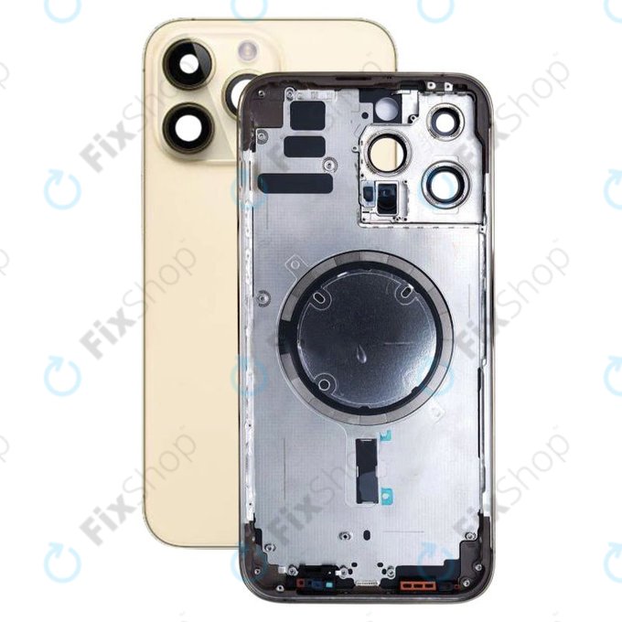 Scocca posteriore per iPhone 14 Pro Max, Gold