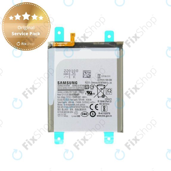Batteria per Samsung S21 FE G990B, EB-BG990ABY, GH82-26409A, 4500mAh, Genuine Service Pack