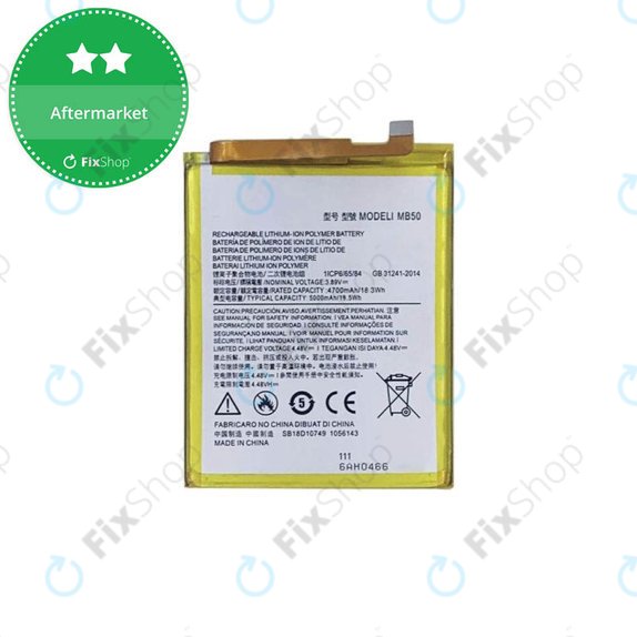 Batteria per Motorola Moto G200 XT2175, MB50, 5000mAh