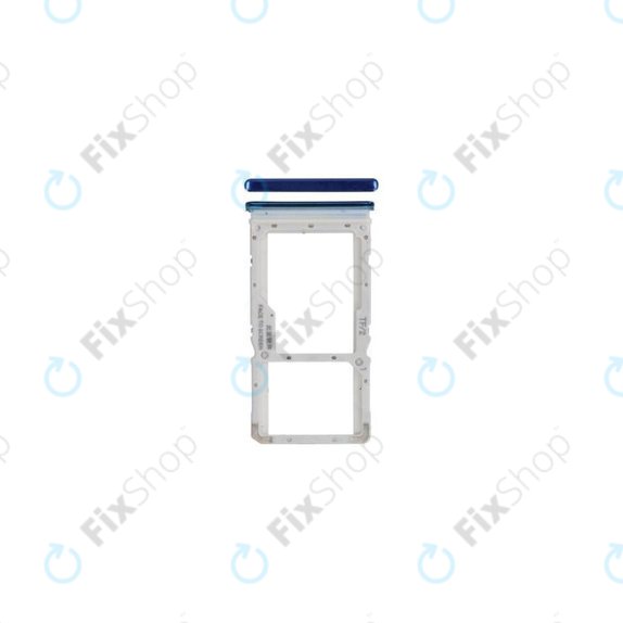 SIM e SD Tray per Xiaomi Redmi Note 8 Pro, Ocean Blue, 48200000173W, Genuine Service Pack