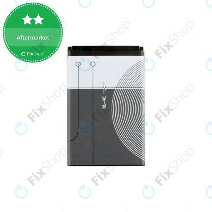 Batteria per Nokia 107, 108, C2-05, X2, 1000, 2000, 3000, 5000, 6000, 7000-series, BL-4C, 890mAh