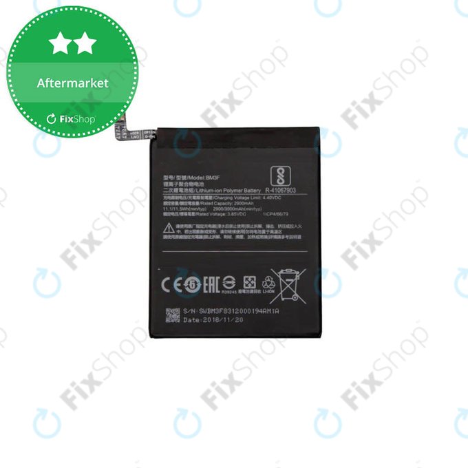 Batteria per Xiaomi Mi 8 Pro, BM3F, 3000mAh