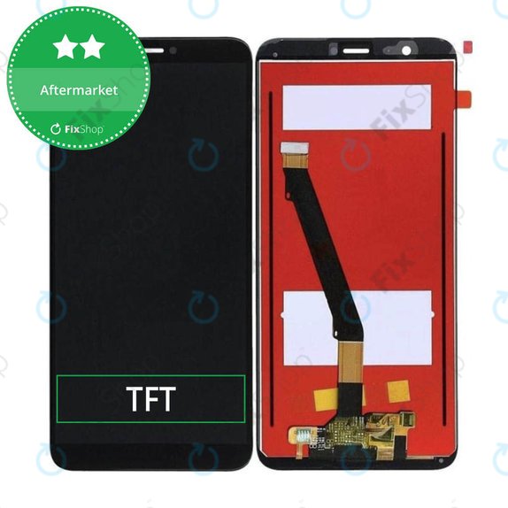 Schermo LCD per Huawei P Smart FIG-L31, Black, Vetro touch senza cornice