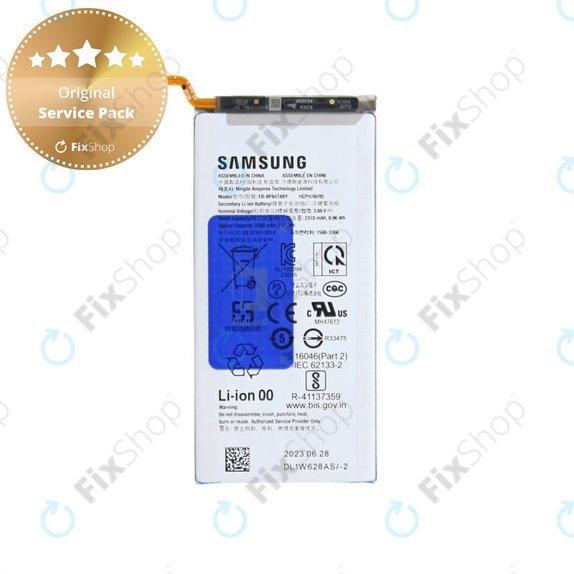 Batteria per Samsung Z Fold 5 F946B, EB-BF947ABY, GH82-31846A, 2380mAh, Genuine Service Pack