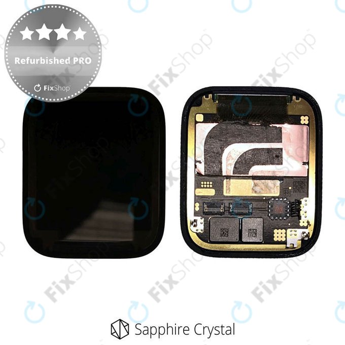 Schermo LCD per Apple Watch 7 45mm, Sapphire Crystal, Vetro touch senza cornice, Refurbished PRO