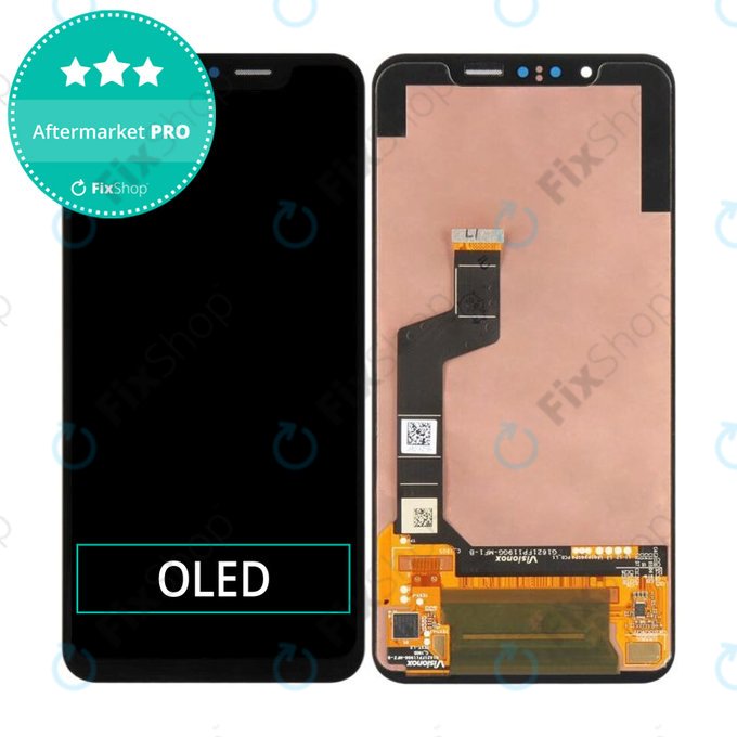Schermo OLED per LG G8s ThinQ, Vetro touch senza cornice