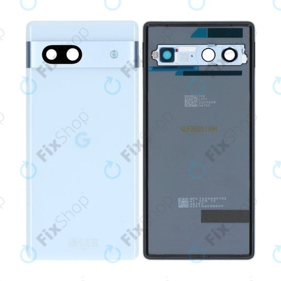 Cover batteria per Google Pixel 7a, Sea, G949-00388-00, Genuine Service Pack