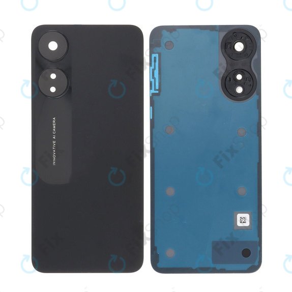 Cover batteria per Oppo A78, Glowing Black