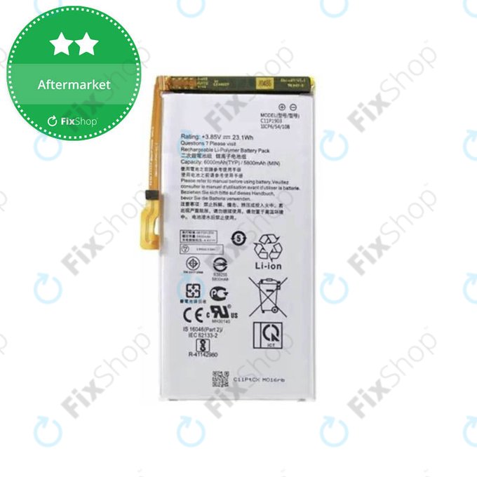 Batteria per Asus ROG Phone 3 ZS661KS, C11P1903, 6000mAh