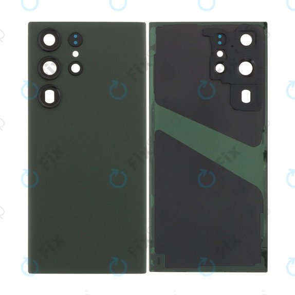Gruppo cover batteria per Samsung S23 Ultra S918B, Green