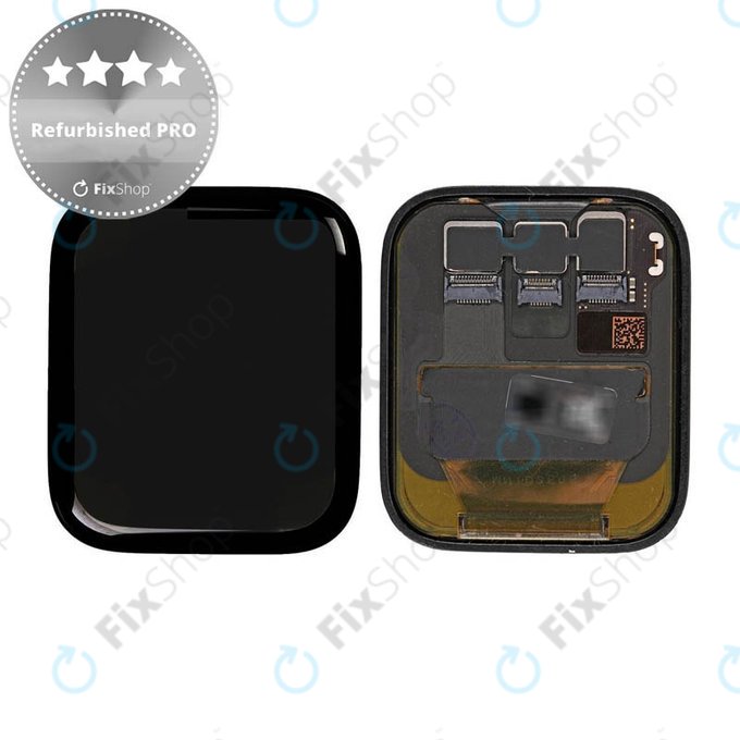 Schermo LCD per Apple Watch 4 44mm, Vetro touch senza cornice, Refurbished PRO
