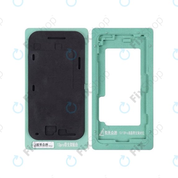 Stampo di allineamento con tappetino di laminazione con cornice per iPhone 13 Pro, XHZC