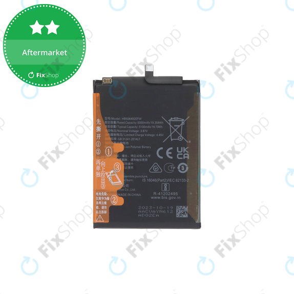 Batteria per Honor Magic5 Lite, Magic6 Lite, HB506492EFW, 5100mAh