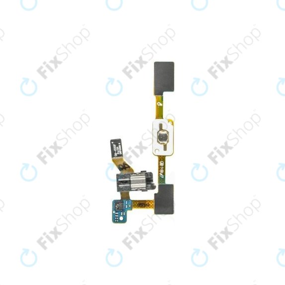 Cavo flex tasto Home e connettore jack per Samsung J5 J500F, Genuine Service Pack