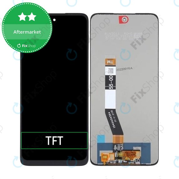 Schermo LCD per MotGoldla Moto G54 Power Edition, Vetro touch senza cornice