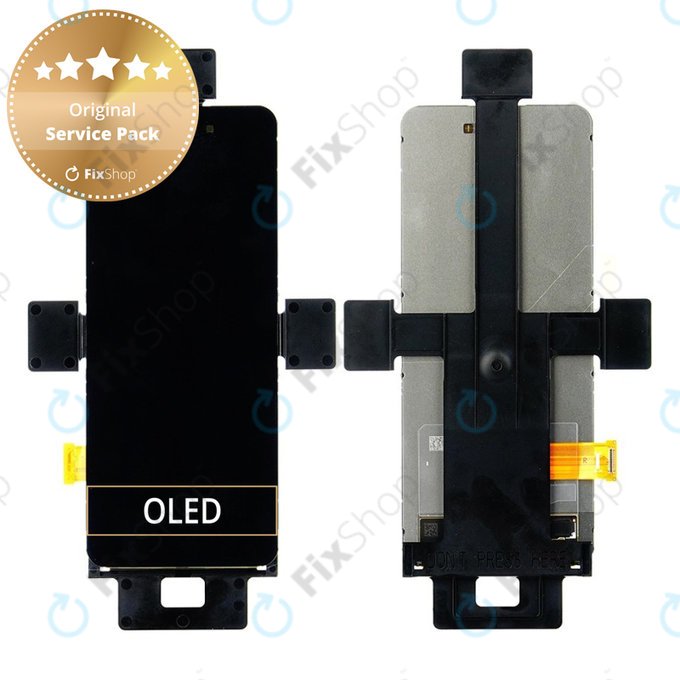 Schermo per Samsung Z Flip 4 F721B, Vetro touch senza cornice, GH96-15162B, Genuine Service Pack