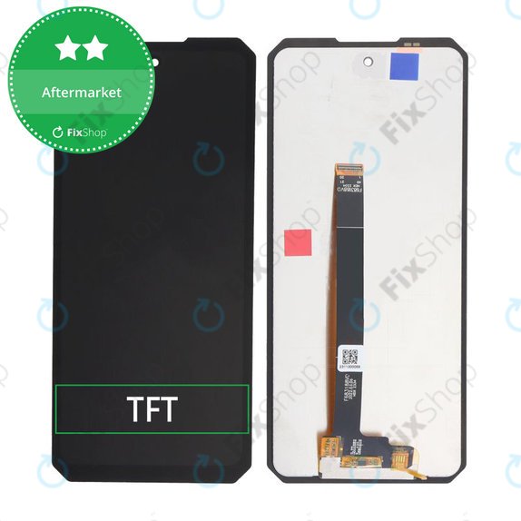 Schermo LCD per Oukitel WP27, Vetro touch senza cornice