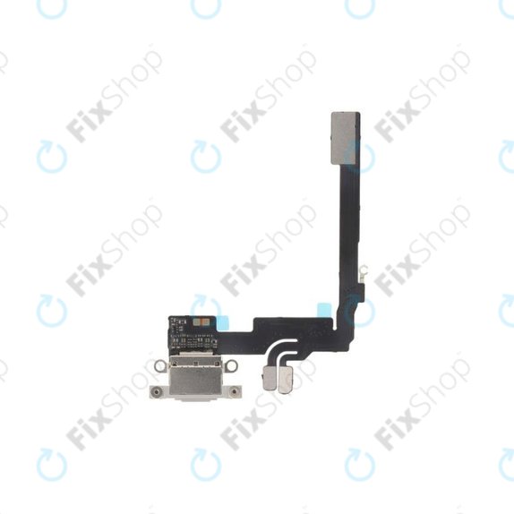 Connettore di ricarica con Cavo flex per iPhone 16 Pro, White Titanium