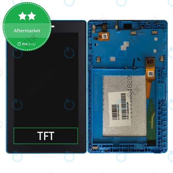 Schermo LCD per Lenovo TAB 3 TB3-710F, Blue, Vetro touch con cornice