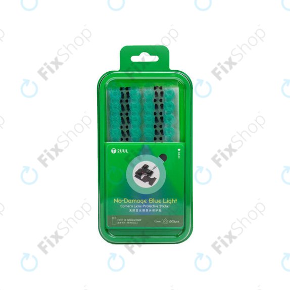 Adesivi protettivi anti luce blu per lente fotocamera 500 pz/confezione, 2UUL DA33