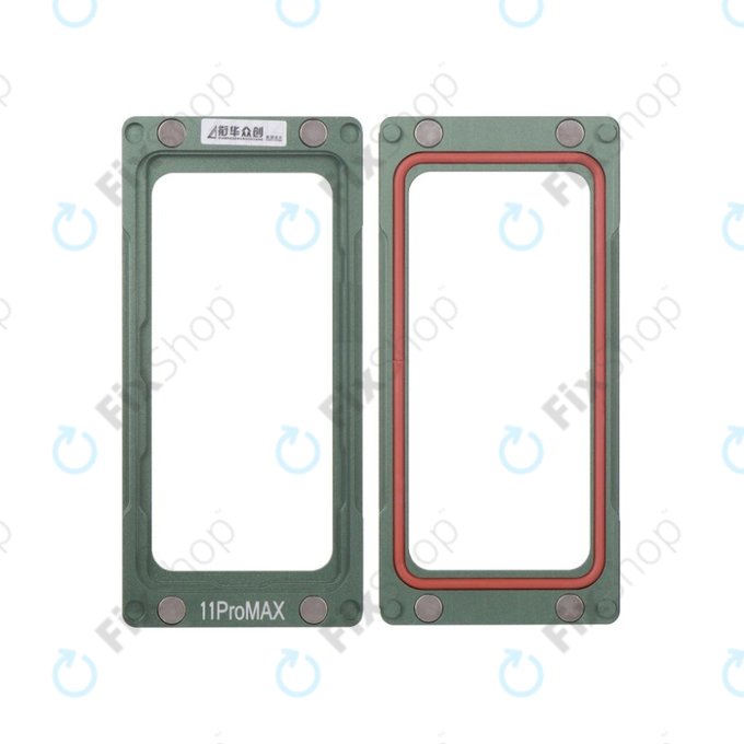 Stampo magnetico di fissaggio a pressione per laminazione per iPhone 11 Pro Max, XHZC