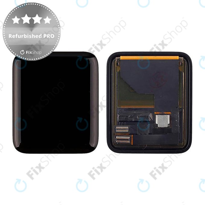 Schermo LCD per Apple Watch 1 42mm, Vetro touch senza cornice, Refurbished PRO